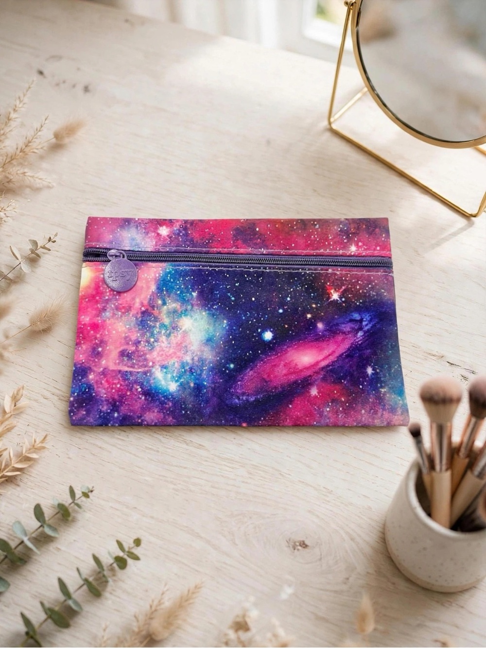 💥 4/$20 🆕 Ipsy Galaxy Print Cosmetic Bag